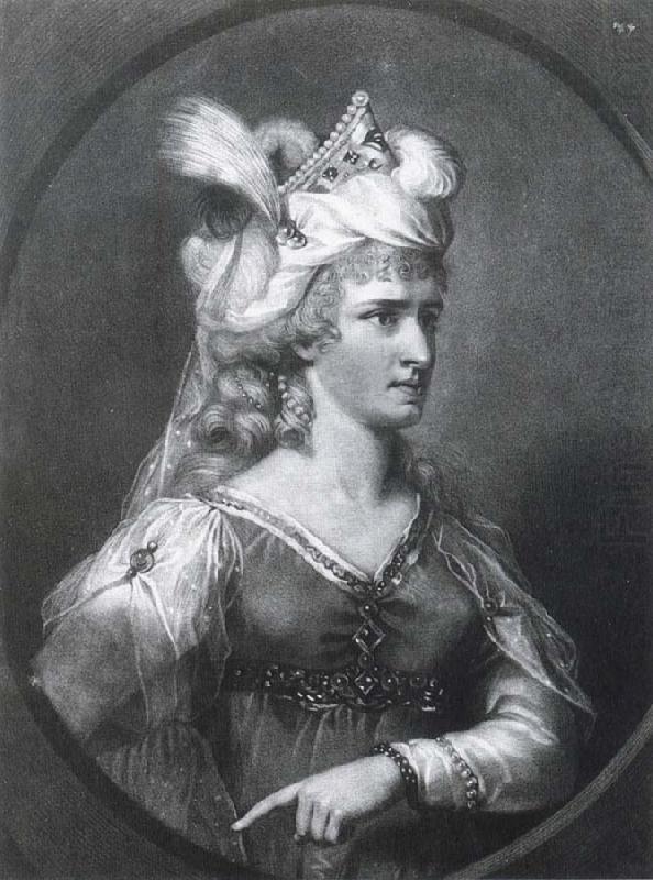 Sarah Siddons as Zara in Congreve-s The Mourning Bridg, John Raphael Smith